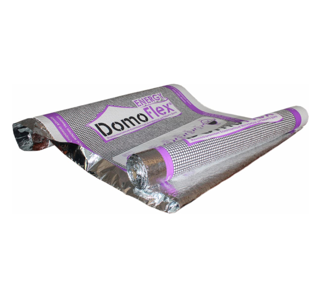 DomoFlex Energy композитная пароизоляционная подложка для инфракрасного пола